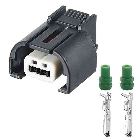 Роз'єм конектор 2-кон., Компрессор Кондиционера, MG644111, KET Корея універс., Моторний Hyundai, Kia Київ