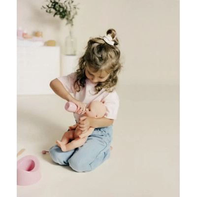 Ігровий набір Smoby Ванна для пупса Бебі Ньорс. Терракотова пудра з аксес., 42 см (7600220383) Вінниця - фото 8