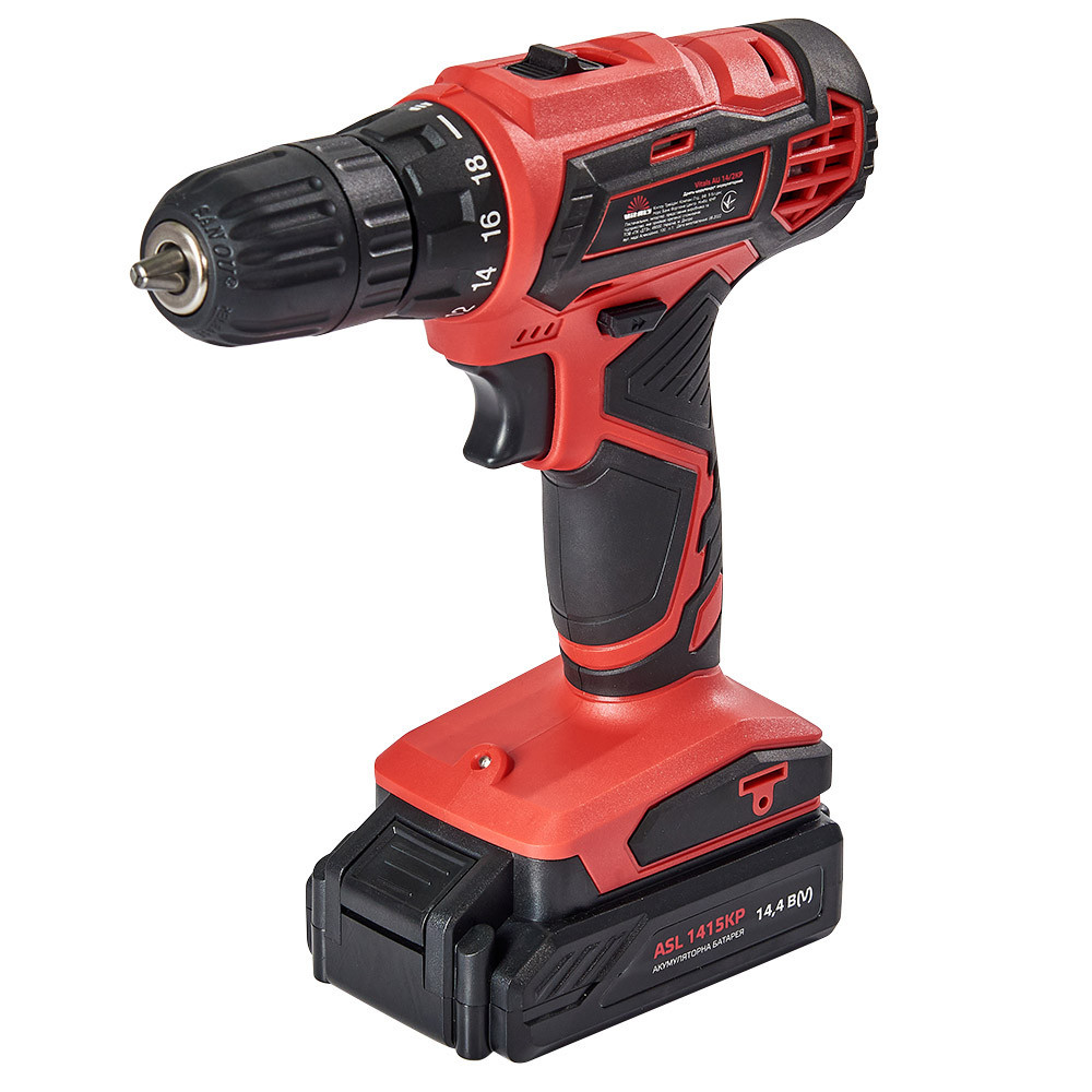 Дриль-шурупокрут акумуляторний Vitals AU 14/2KP Харків - фото 8