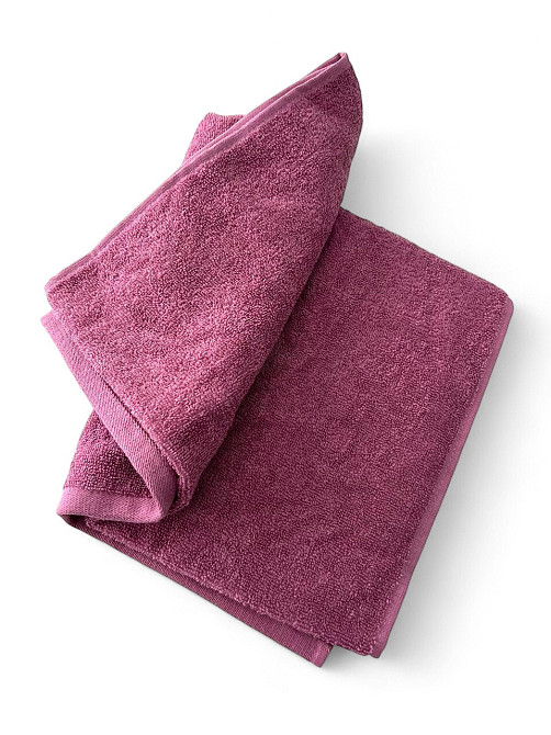 Рушник махровий Ideal Textile однотонний 70х140 см 360 г/м2 Для рук та обличчя, в кольорі Чернівці - фото 2