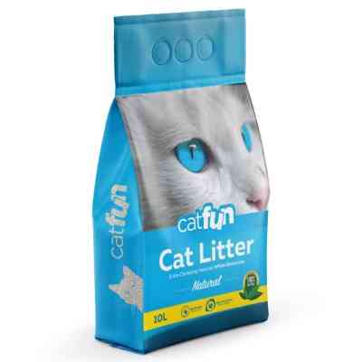 Наповнювач для туалету Catfun бентонітовий натуральний 10 л (8683655071513) Вінниця