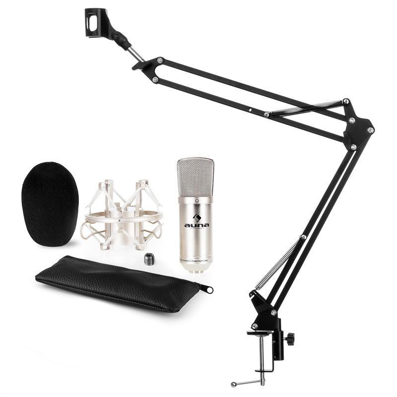 Набор микрофонов CM001S Конденсаторный микрофон V3 Кронштейн микрофона серебристый (Германия, читать описание) Ровно - изображение 1