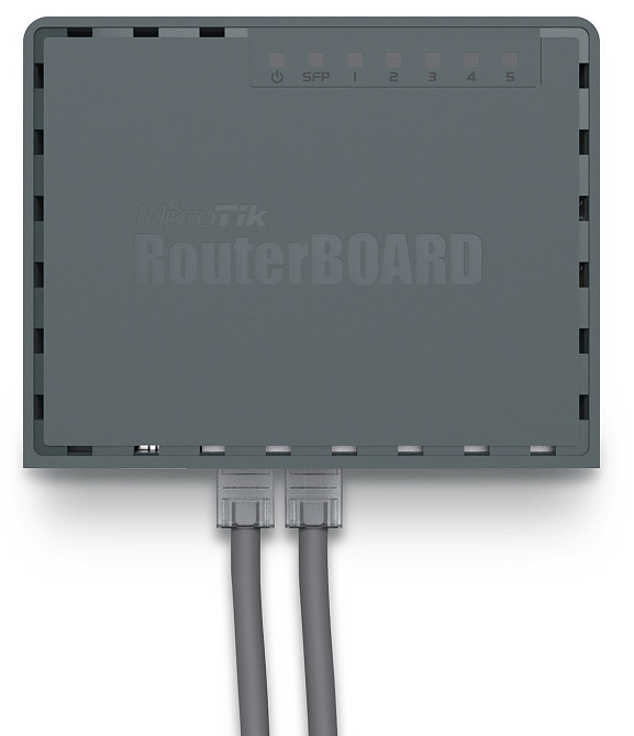 Маршрутизатор MikroTik RouterBOARD RB760iGS hEX S Black Харьков - изображение 2