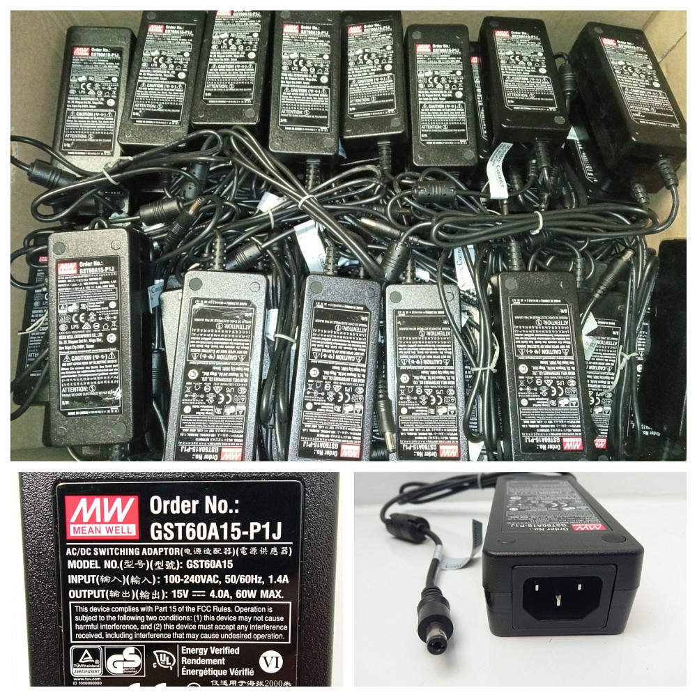 Блок живлення Mean Well 60W 4A 15V GST60A12-P1J Луцк - изображение 1