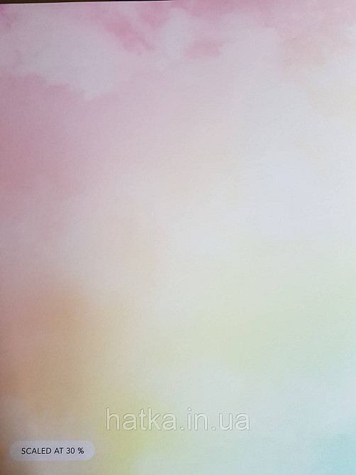 Шпалери флізелінові еко Decoprint Good Vibes 180х280 молодіжні дитячі панно мурал небо хмари веселка Київ - фото 3