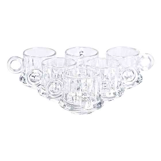 Yiwu Набір скляних чашок 6 шт. для чаю, кави 100 мл HP-YH-7 Київ