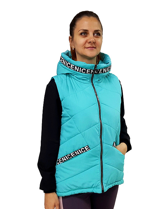 Жіноча безрукавка, подовжена, Жіночий демісезонний жилет Київ - фото 2