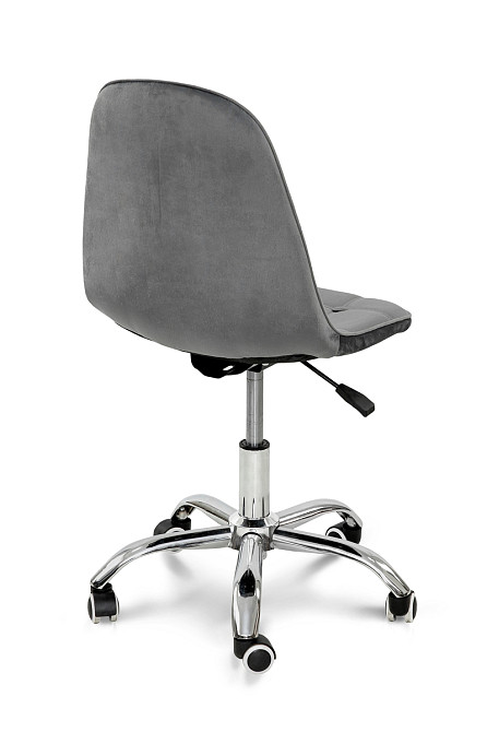 Стілець офісний Марсель, велюр сірий Киев - изображение 4