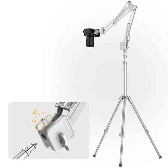 Кріплення для камери телефону на стіл для зйомки зверху Ulanzi TH04 Київ