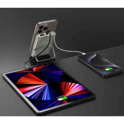 Батарея універсальна Vinga 10000 mAh 22.5W/15W/2.5W Wireless (VPBB1022WL) Вінниця