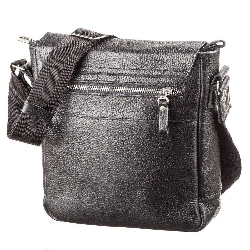 Сумка SHVIGEL 11081 из натуральной кожи Черная Киев - изображение 5