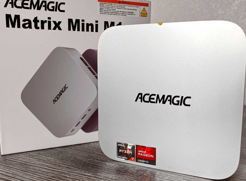 Міні ПК AceMagic Matrix Mini M1 / Ryzen 7 6800H / Radeon 680M / 16GB DDR5 / 512GB M.2 NVME SSD NEW !!! Харків - фото 8