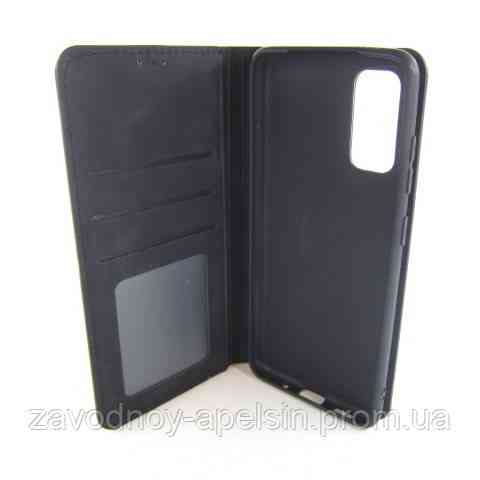 Чехол книжка Samsung A71 A715 Premium Case (черный) Одесса