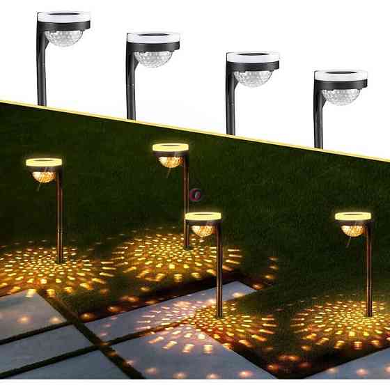 Светильник садовый с солнечной панелью 18W, уличный фонарь на солнечной батарее (4 шт, цена за 1 шт) Одесса