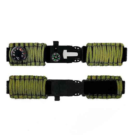 Ремінець паракордовий багатофункційний Army Green SBR Київ