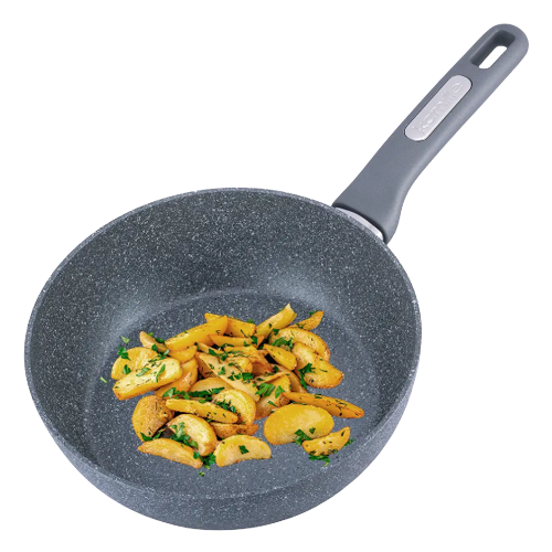 Сковорідка-сотейник d24*7,5см литий алюміній а/п Granite 4292GR KAMILLE Житомир