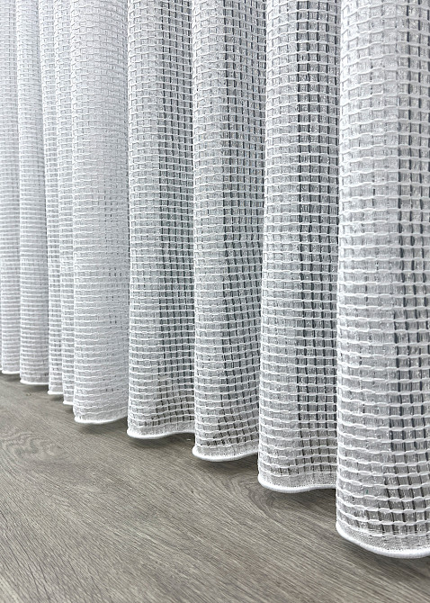 Тюль VR-Textil 2023т Жакард Білий 400х270 см (42-1094) Київ - фото 8
