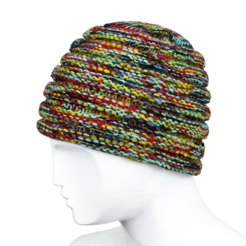 Женская вязаная шапка из шерсти Киев - изображение 1