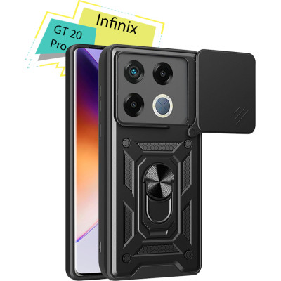 Чехол для мобильного телефона BeCover Military Infinix GT 20 Pro (X6871) Black (713045) Винница - изображение 1