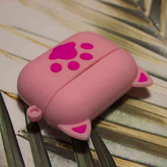Чехол for AirPods Pro 3D CAT Pink Киев