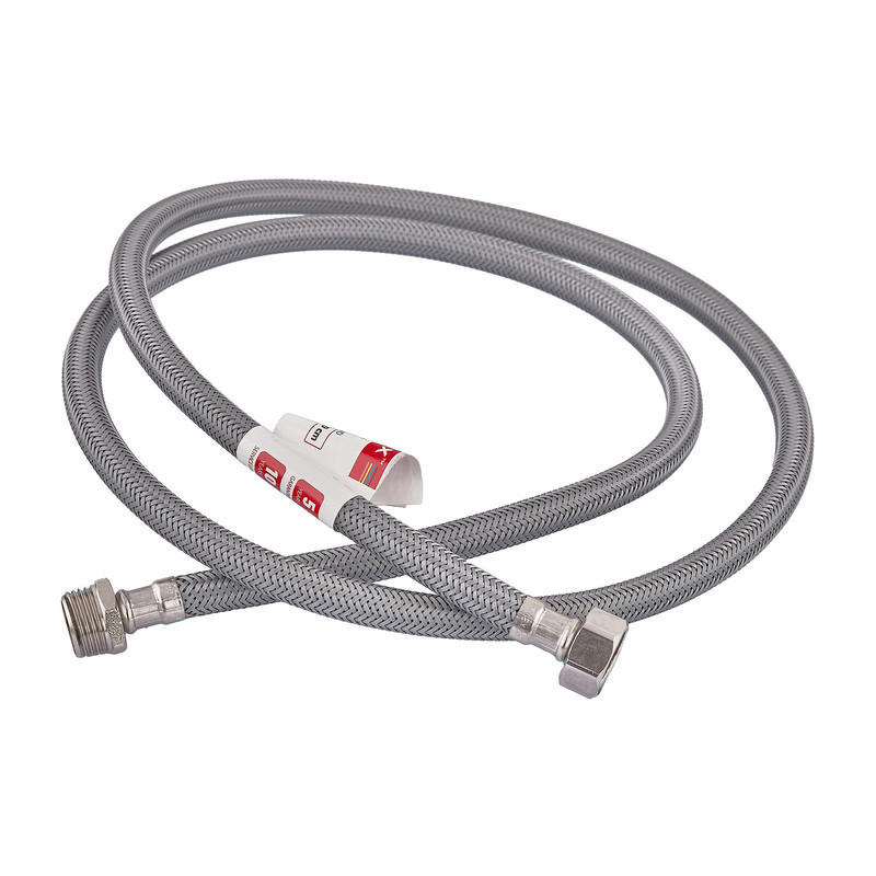 Гнучке підведення Zerix ZHN-02-FM1/2"-050 (нейлонове обплетення, гайки нерж) (ZX5148) Київ - фото 2