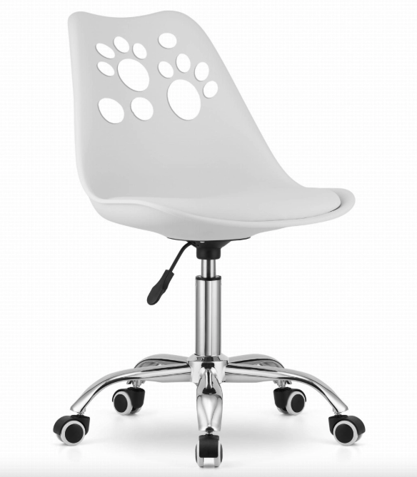 Офісне крісло Leobert Print білий Киев - изображение 1