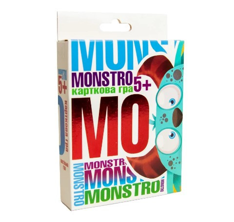 Настільна гра 32068 (укр) "Monstro", в кор-ці 9,1-11,5-2,3 см, шт Київ - фото 1