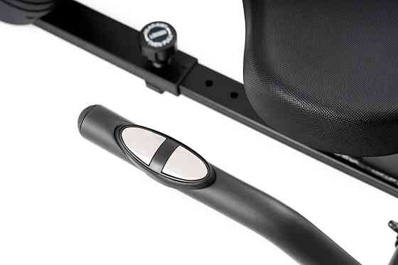 Горизонтальный велотренажер Hop-Sport HS-2050L Beat красный Киев