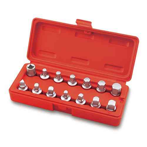 Набор головок для маслосливных пробок TOPTUL 14 ед. JGAI1402 Одесса