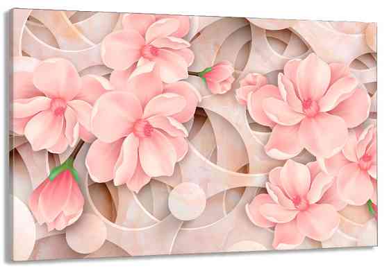 Картина холст в гостиную / спальню  Магнолія   MLP_289 40x80 см Киев