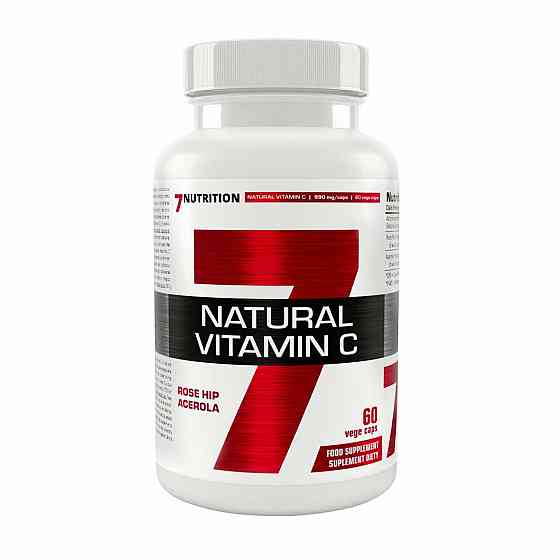 Natural Vitamin C 545 mg From Rose Hips and Acerola, 60 caps Луцьк