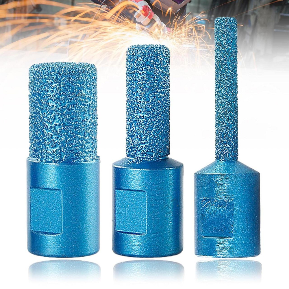 Набор алмазных фрез для камня и керамогранита 6/10/15 мм Киев - изображение 1