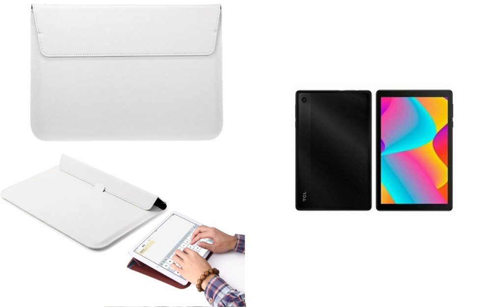 Чехол-конверт VitoCase для TCL TAB 8 LTE, с функцией подставки для планшета Белый Киев - изображение 1