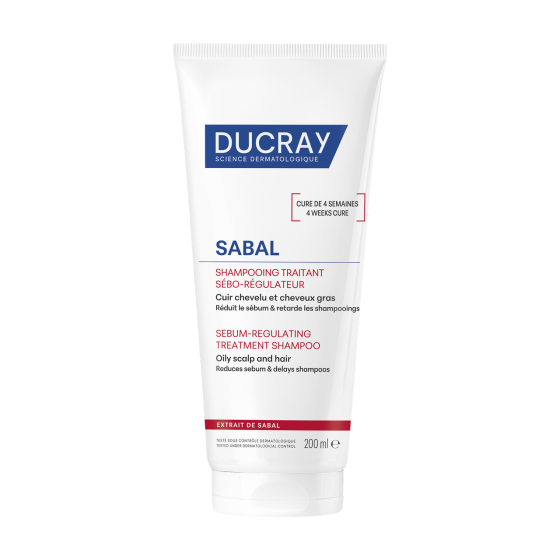 Дюкре Сабаль себорегулюючий шампунь Ducray Sabal Sebum-regulating shampoo, 200 мл Дніпро