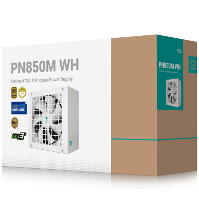 Блок питания Deepcool 850W PN850M White GamerStorm (R-PN850M-FC0W-JGEU) Винница - изображение 3