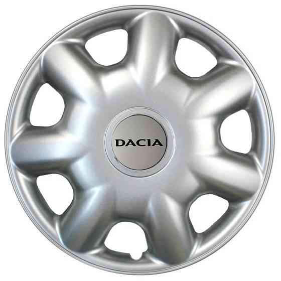 Автомобильные модельные колпаки R14 Dacia 218 4шт, SJS, серебряные Киев