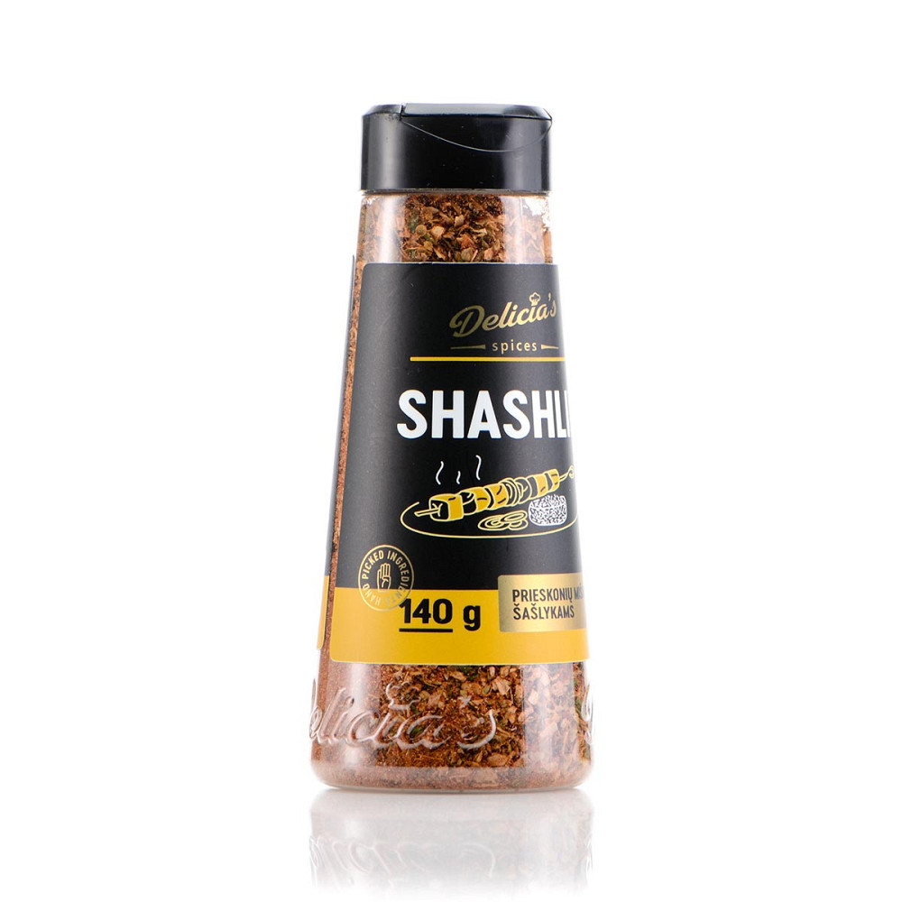 Смесь специй Delicia's Spices Shashlik для шашлыка 140 г 241577 Код: 013254 Ровно - изображение 3