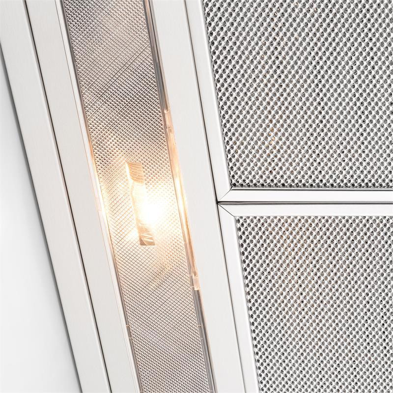 Вытяжка UW60SF, нержавеющая сталь, 60 см, 205 м³/ч, основание, вытяжка, светодиодное освещение варочной панели Ровно - изображение 7