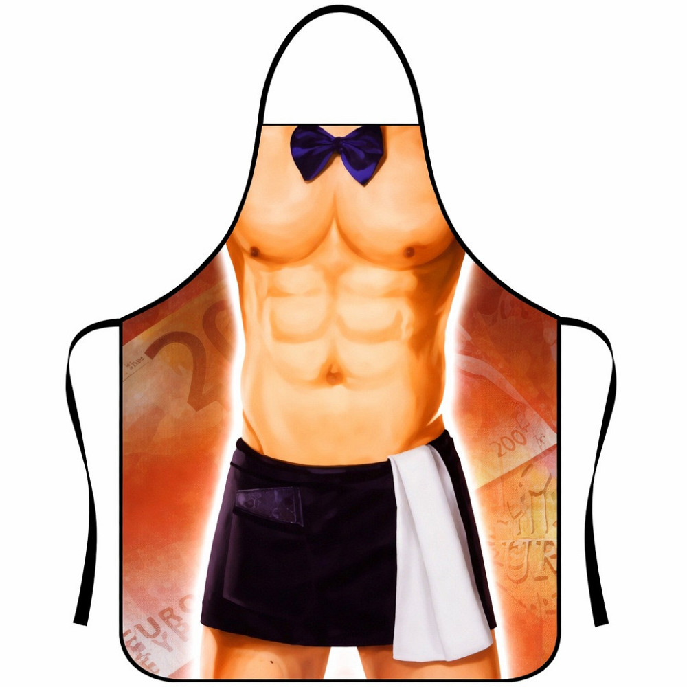 Фартук с приколом для мужчин Официант 75 на 60 см разноцветный Киев - изображение 2