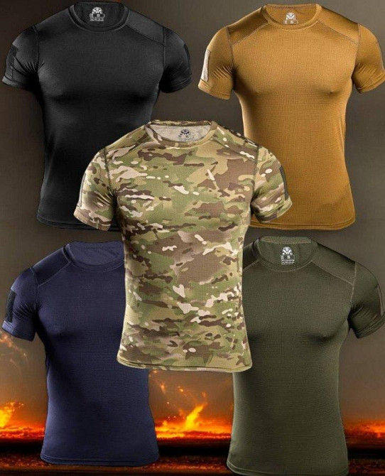 Тактична футболка потоотводящая samuray Cooltuch MTK ВТ1159 Одеса - фото 5