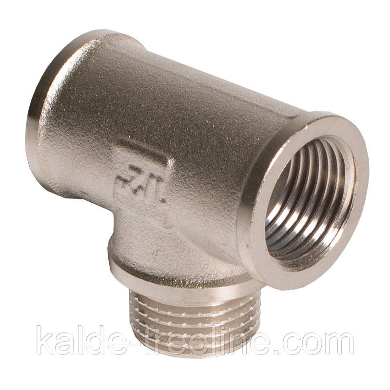 Тройник латунный 1/2