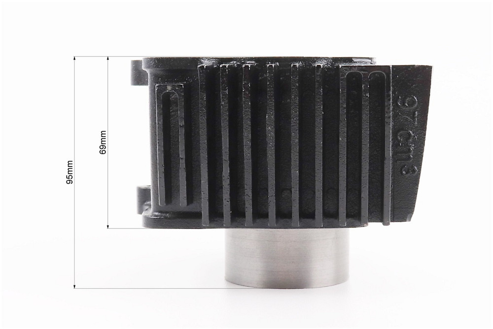 Циліндр к-кт (цпг) 100cc-50мм (палець 13мм, висота циліндра 69мм) жовта коробка Киев - изображение 5