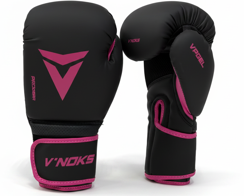 Боксерські рукавиці V`Noks Ultima Black Fuxia 12 ун. Кам'янське - фото 10