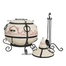 Гриль Tandoor Sarmat Wschodni z pokrywą na zawiasach Київ