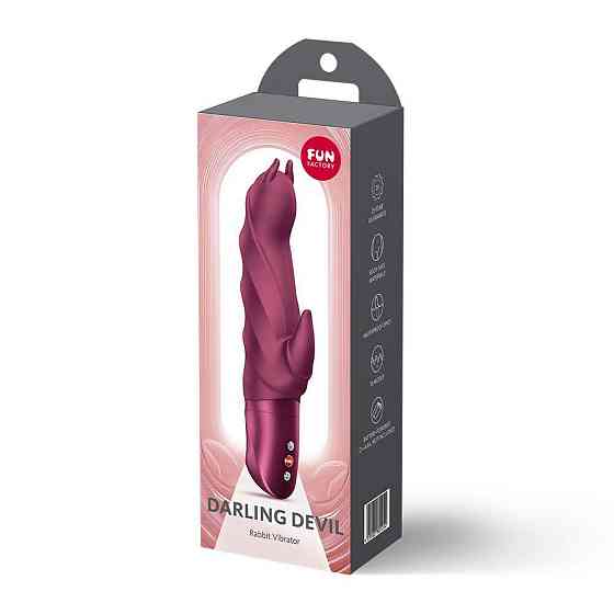 Вібратор Fun Factory Darling Devil Wine Red Sex Aura Київ