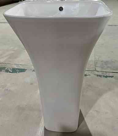 Раковина моноблок Mixxus BEVEL-1101 з отвором під змішувач та переливом 450х435х835mm   ( MI6697 ) 23276 Харків