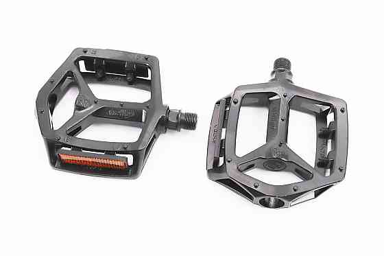 Педалі BMX 9/16" (111.5x102x22mm) алюмінієві, чорні VB-249DU Київ