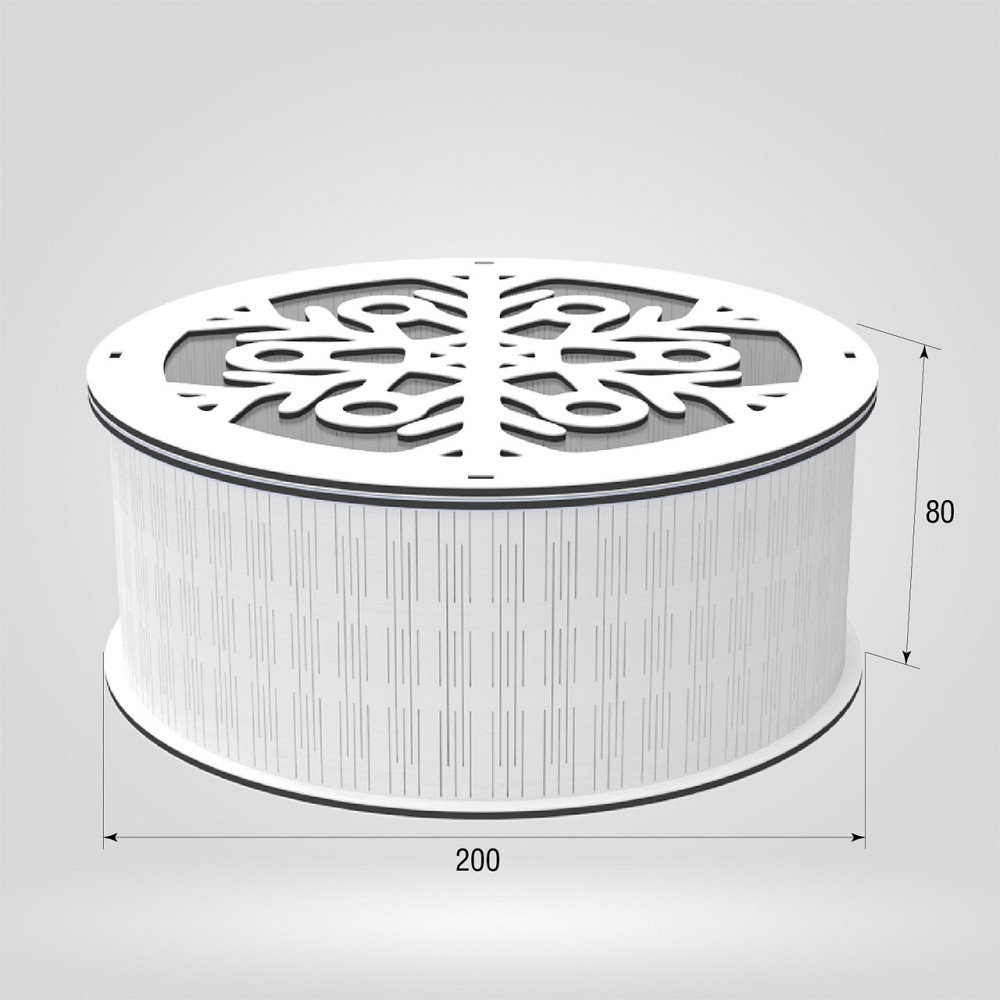 Подарочная коробка EKOSTAR d200 h80 Киев - изображение 4