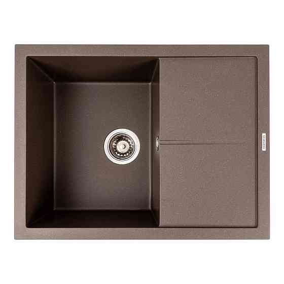 VALESO Гранітна мийка VALESO CRIPTA 6550 матова темна скеля Коломия