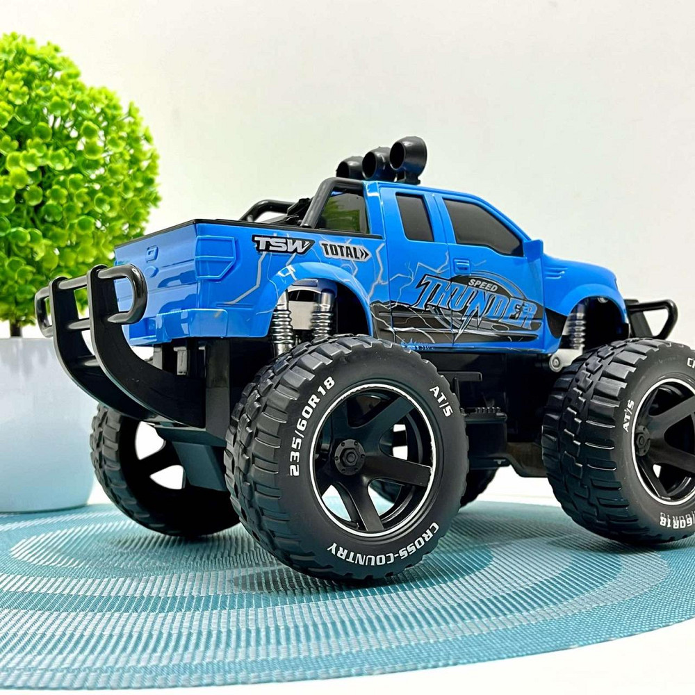 Машина Джип на радіокеруванні акумулятор USB зарядка світло 25 см Синя (Y14-7A) Чернігів - фото 8